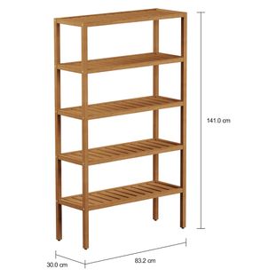 Imagem com medidas do produto FLOREIRA ESTANTE 83 CM X 1,41 M HORTO