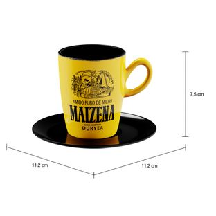 Imagem com medidas do produto XÍCARA CAFÉ 50 ML MAIZENA