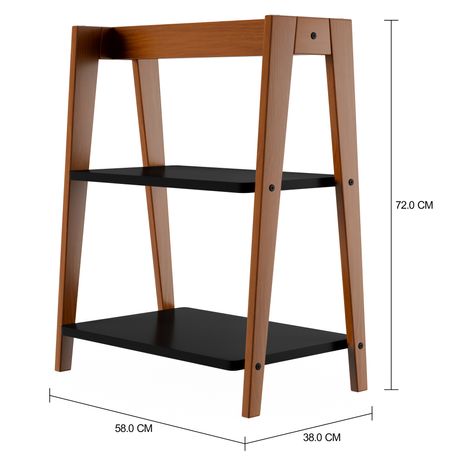 Imagem com medidas do produto CAVALETE 58 CM X 38 CM BARTÔ