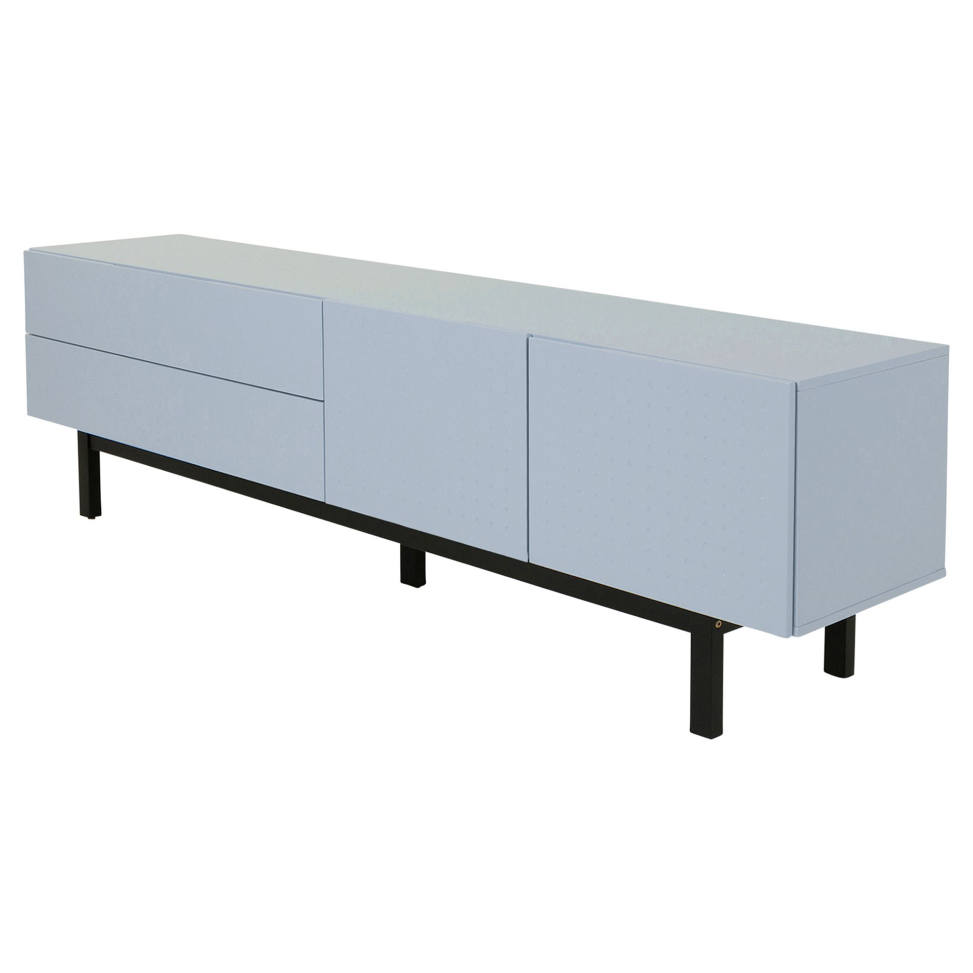 RACK-2-PORTAS-2-GAVETAS-190-M-X-40-CM-PRETO-AZUL-CLARO-POINT_ST3