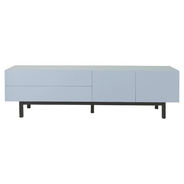 RACK-2-PORTAS-2-GAVETAS-190-M-X-40-CM-PRETO-AZUL-CLARO-POINT_ST0