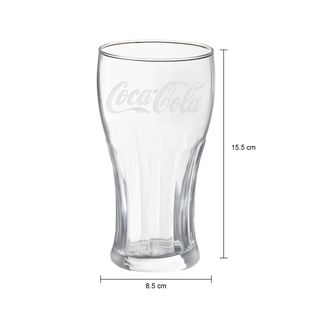 Imagem com medidas do produto COPO LONG DRINK 470 ML COCA-COLA