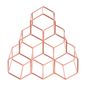 Cobre - PORTA-GARRAFAS PARA 6 STRUCTURE HEX