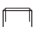 Preto - BASE DE MESA 1,30 M X 75 CM METRIC