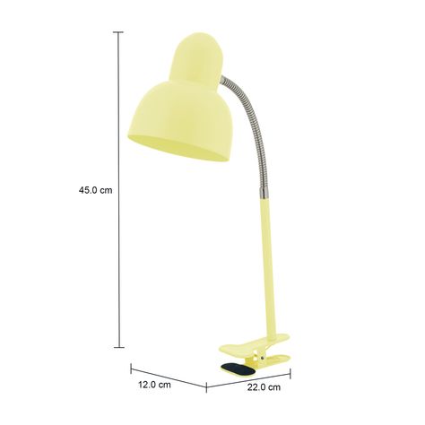 Imagem com medidas do produto LUMINÁRIA COM GARRA SPEEN II