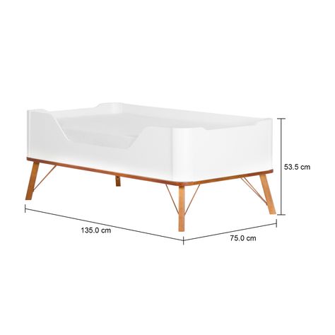 Imagem com medidas do produto BERÇO 70 CM 3 EM 1 - BERÇO MINIBERÇO CAMA INFANTIL CANDY