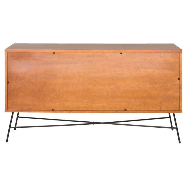 CENTURY-BUFFET-1-PORTA-BASCULANTE-135-M-X-40-CM-PRETO-NOZES-MID-CENTURY_ST5