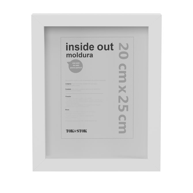 Kit Moldura 20 Cm X 25 Cm Inside Out