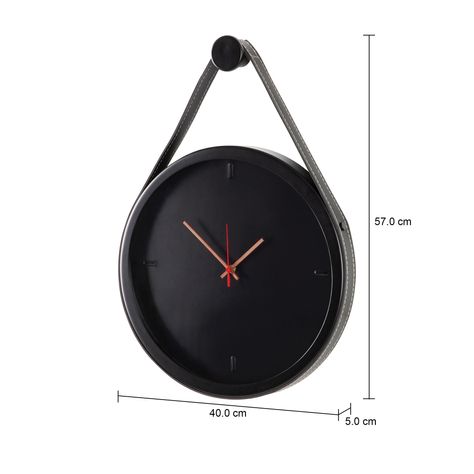 Imagem com medidas do produto RELÓGIO DE PAREDE 40 CM PELICANO