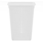 Branco translucido - CESTO PARA ROUPA BLEACH