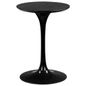 Preto brilhante - BASE DE MESA CENTRAL REDONDO AU 1,20 M TULIPE