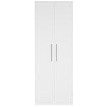 GUARDA-ROUPA 2 PORTAS 5 PRATELEIRAS 45 MAXIMUS
