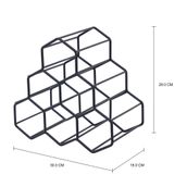 HEX-PORTA-GARRAFAS-P-6-PRETO-STRUCTURE_MED0