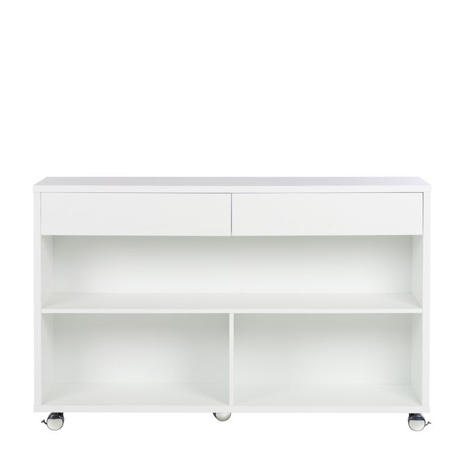 Aparador Com 2 Gavetas 1,37 M X 35 Cm Dio