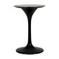 Preto brilhante - BASE DE MESA CENTRAL REDONDA FV 90 CM TULIPE