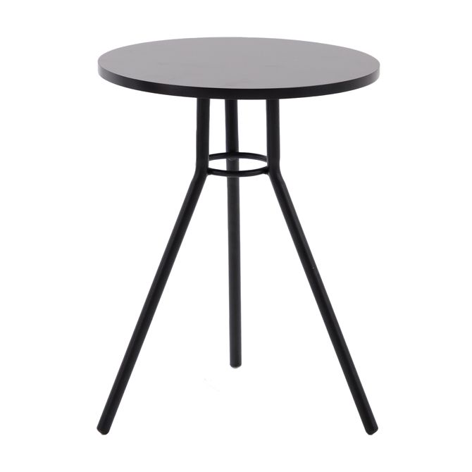 Mesa Lateral Baixa Redonda 40 Cm Legs