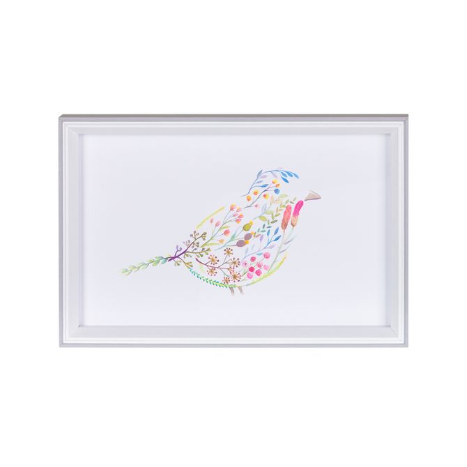 Quadro 30 Cm X 20 Cm Aquarela Floral I
