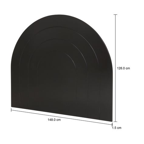 Imagem com medidas do produto CABECEIRA DE CASAL KARESANSUI