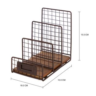 Imagem com medidas do produto PORTA-CORRESPONDÊNCIA BARN SERENITY