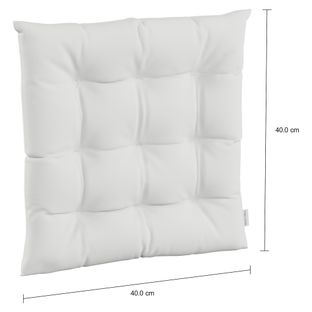 Imagem com medidas do produto FUTON ALMOFADA 40 CM GARDEN