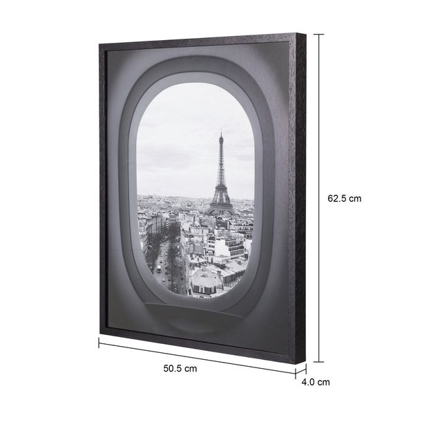 VIEW-QUADRO-50-CM-X-62-CM-PRETO-BRANCO-PARIS-VIEW_MED0