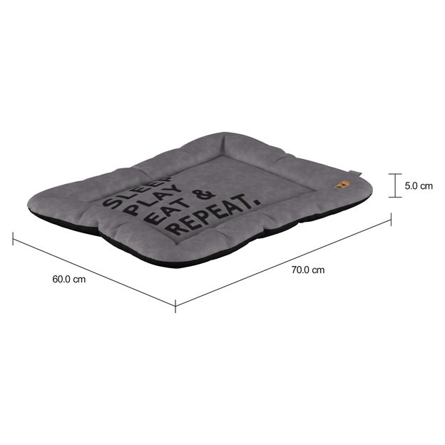PLAY-EAT-REPEAT-COLCHONETE-PARA-PET-G-CINZA-PRETO-ST-DIO_MED0