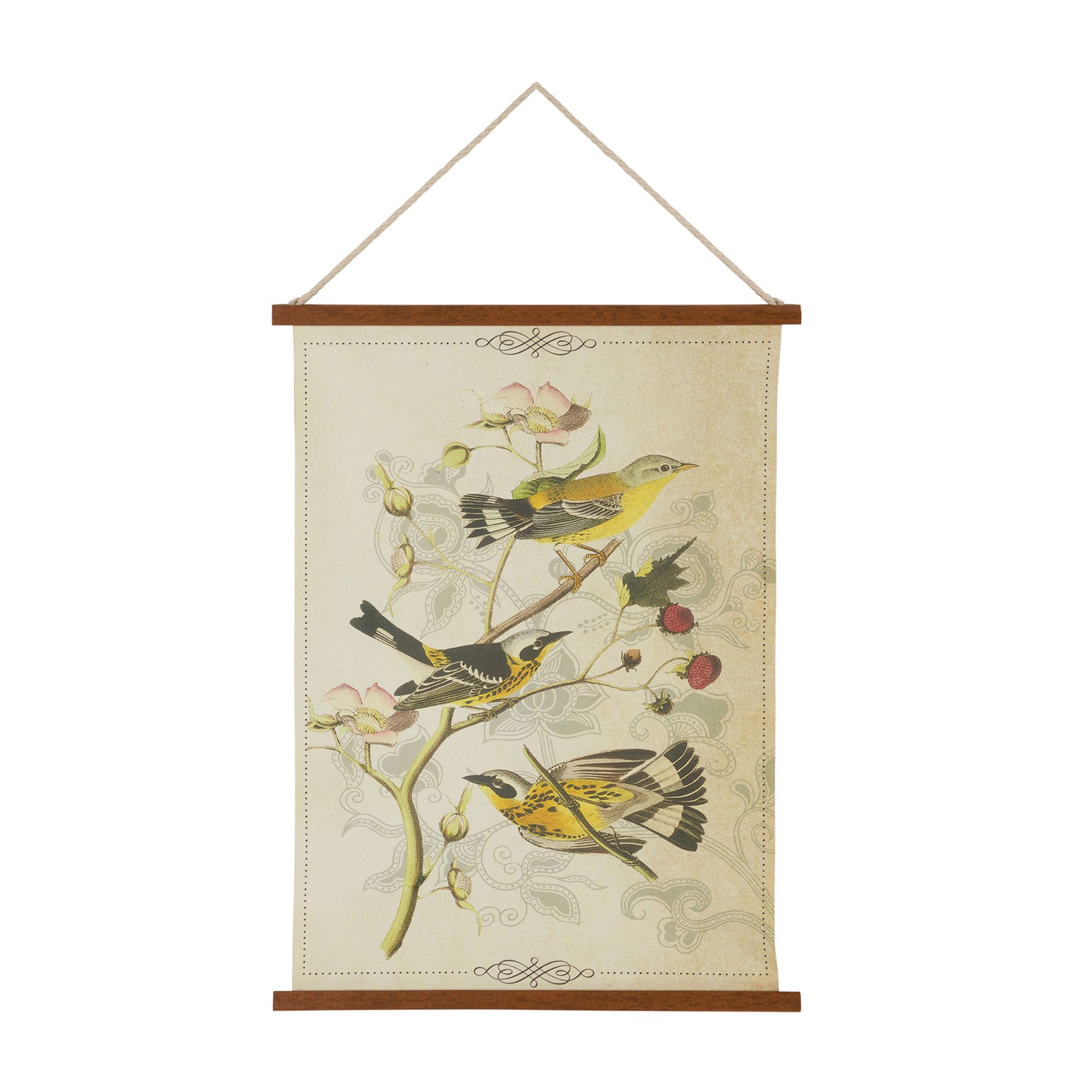 BOTANICA-PASSAROS-BANDEIRA-DECORATIVA-30-CM-X-45-CM-NOZES-MULTICOR-NATUREZA_ST0