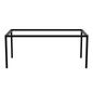 Preto - BASE DE MESA 1,80 M X 95 CM METRIC