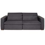 SOFÁ RETRÁTIL E RECLINÁVEL 3 LUGARES FLIX