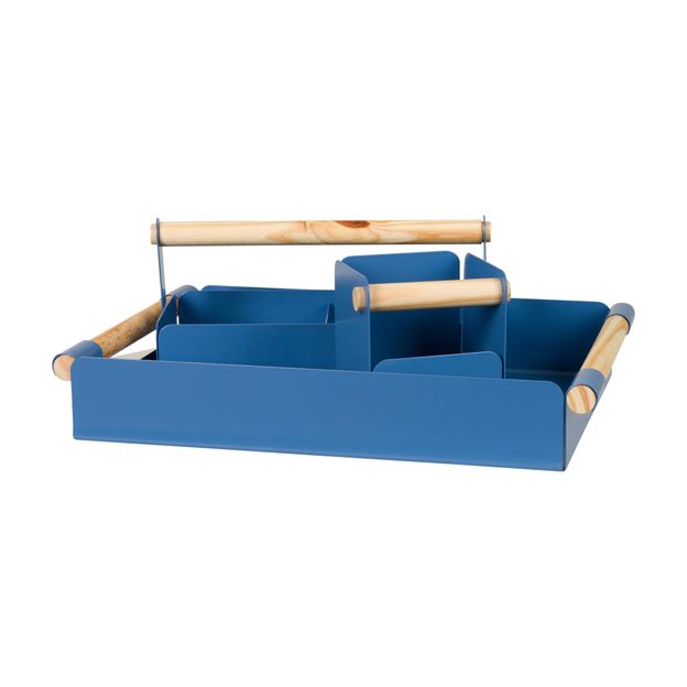PORTA-OBJETOS FOLDING ZIMBRO/PINUS NATURAL | Tok&Stok