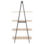 Preto - ESTANTE 90 CM X 1,80 M STAIRS