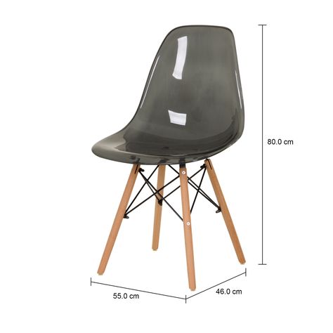 Imagem com medidas do produto CADEIRA EASY WOOD