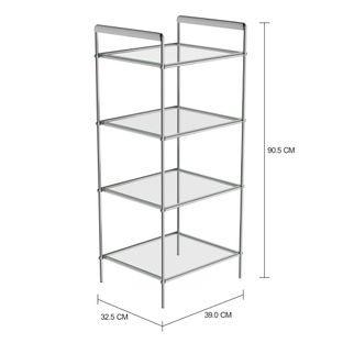 Imagem com medidas do produto ESTANTE 39 CM X 90 CM TOWER