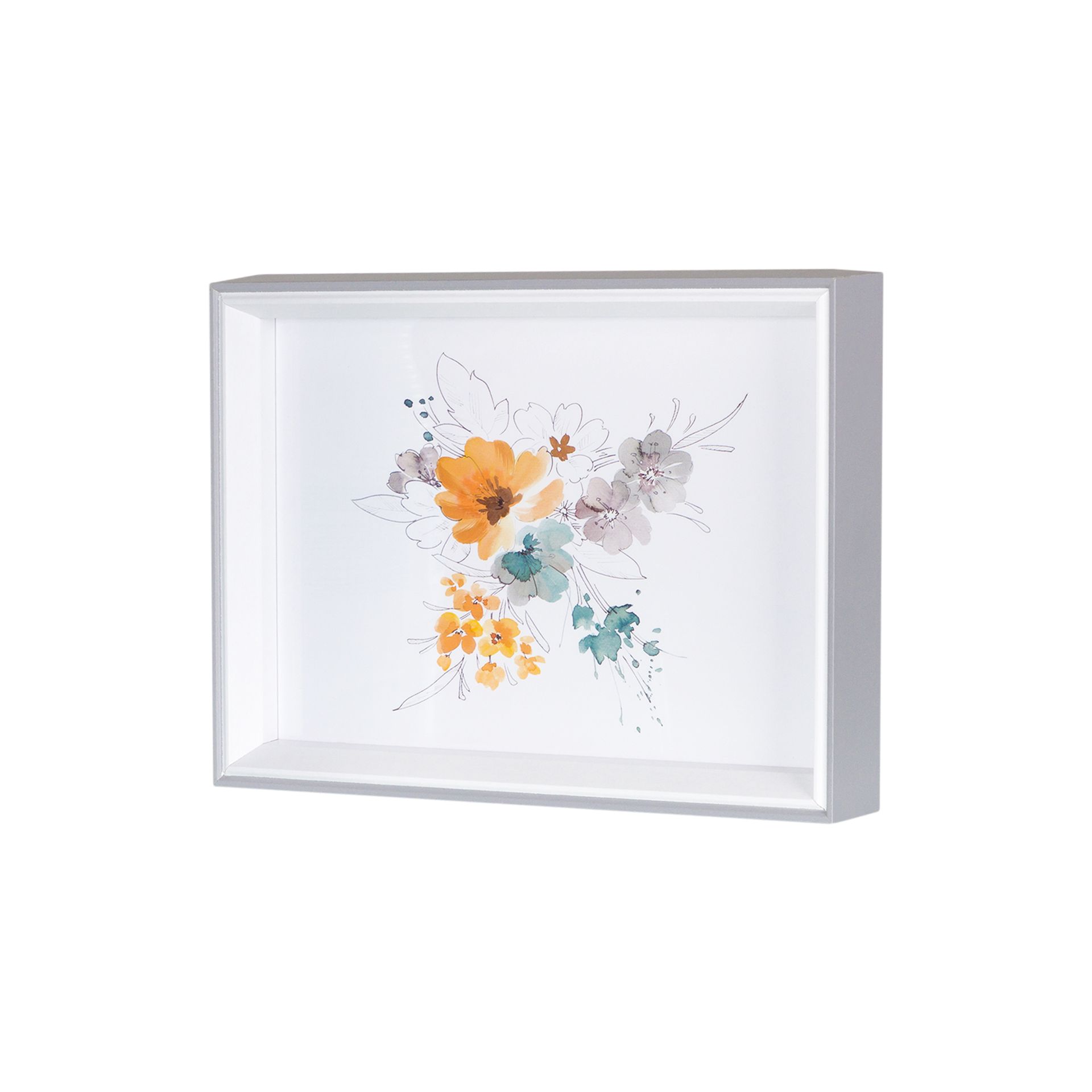 FLORAL-II-QUADRO-30-CM-X-20-CM-CINZA-PROVENCE-MULTICOR-AQUARELA_ST1