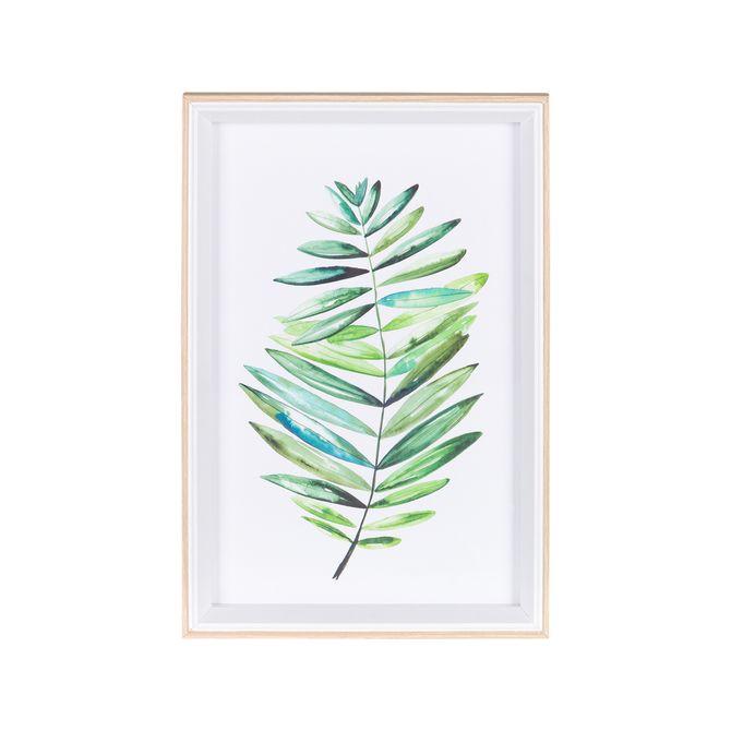 Quadro 20 Cm X 30 Cm Aquarela Plantae