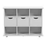 Branco - ESTANTE 1,08 M X 75 CM BOOKLAND