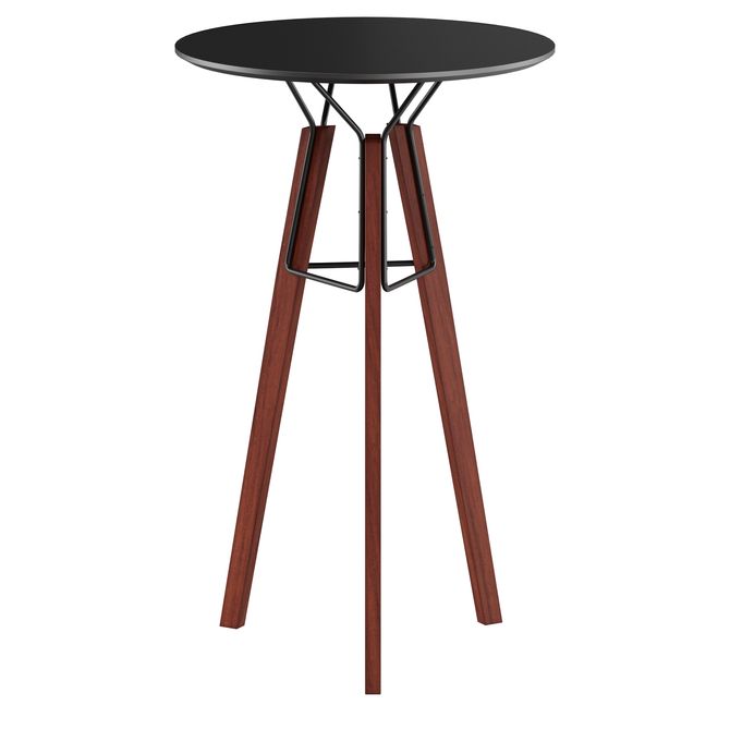 Mesa Alta Redonda 60 Cm Ovni
