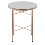 MESA LATERAL REDONDA 42 CM LUXY