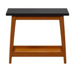 Preto - MESA LATERAL 70 CM X 36 CM BARTÔ