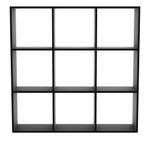 Preto - ESTANTE 1,28 M X 1,28 M CÉLULA