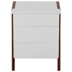 Branco - GAVETEIRO PARA ESCRITÓRIO 3 GAVETAS HANNA