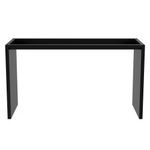 Preto - BASE DE MESA 1,40 M X 55 CM VETRO