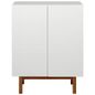 Branco - BUFFET 2 PORTAS 80 CM X 40 CM POINT