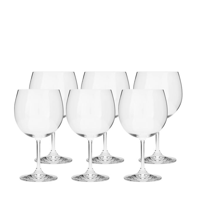 Taça Gin Borgonha 600 Ml Com 6 Cristalium Titan