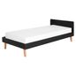 Preto - CAMA DE SOLTEIRO 88 CM LIN