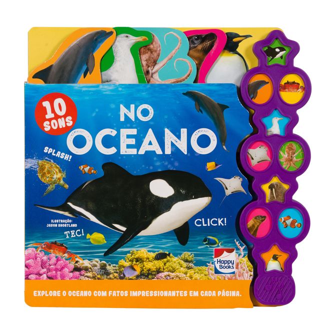 Super Sons Com Abas: No Oceano Livro Infantil
