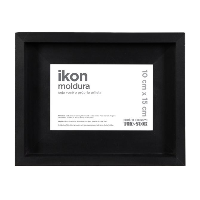 Moldura 10 Cm X 15 Cm Ikon