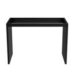 Preto - BASE DE MESA 1,10 M X 55 CM VETRO
