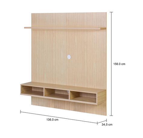 Imagem com medidas do produto PAINEL PARA TV DE ATÉ 50 POLEGADAS 1,36 M CELL