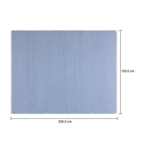 Imagem com medidas do produto TAPETE 1,50 M X 2 M VIRA E VOLTA